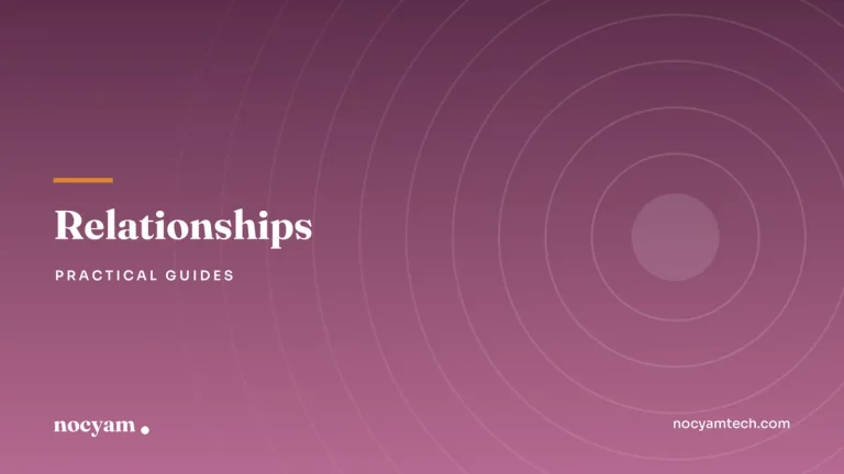 Setting boundaries in a relationship